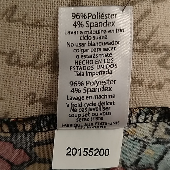 🎀NWOT Lularoe print top Sz XXS 🎁 - Picture 7 of 7